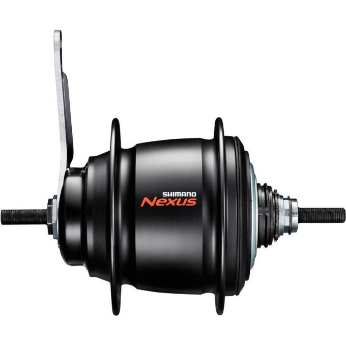 Втулка планетарная SHIMANO NEXUS, C6001, 36 ОТВ, 8СК, НОЖН. ТОР., 132x184мм, ЦВ. ЧЕРНЫЙ, Б/УП. KSGC60018CAL